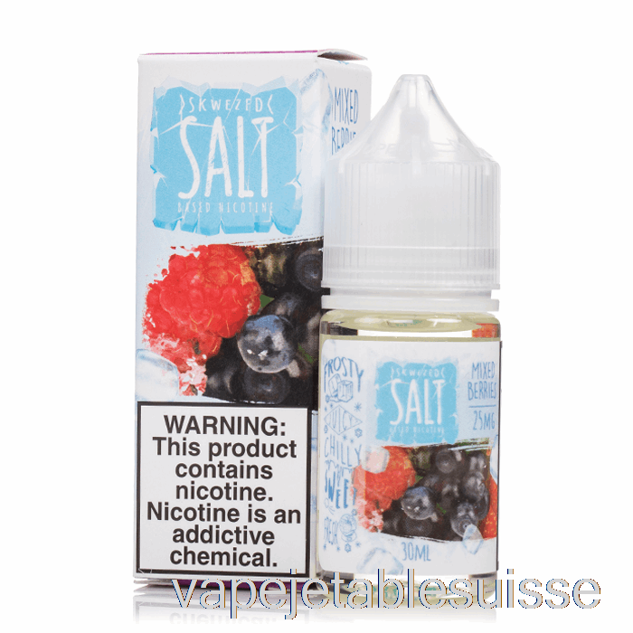 Vape Suisse Glace Mélange De Baies - Sels Skwezed - 30ml 25mg